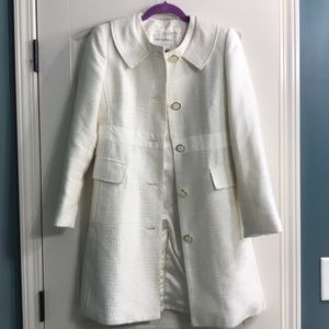 Cream Banana Republic Coat